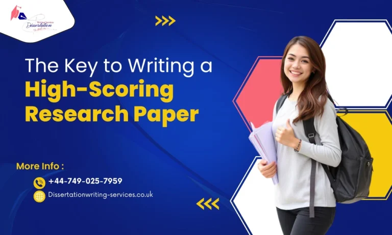 The Key to Writing a High-Scoring Research Paper