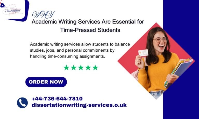 Why Academic Writing Services are Essential for  Students